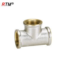 B17 4 12 3 way brass fitting female tee adapter pipe fitting tools name